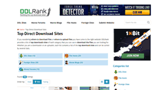 Desktop Screenshot of ddlrank.com